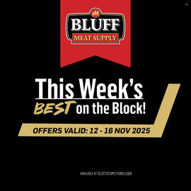 Bluff Meat Supply catalogue Page 1