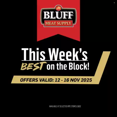 Bluff Meat Supply catalogue (valid until 16-11)