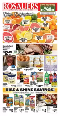 Rosauers weekly ad (valid until 18-11)