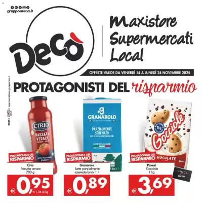 Volantino Deco Supermercati (valido fino al 24-11)