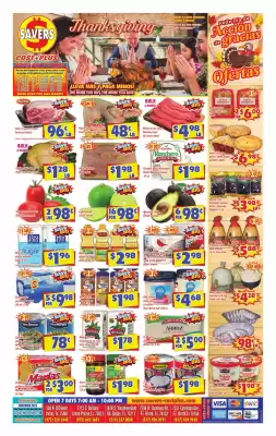 Savers Cost Plus weekly ad (valid until 18-11)