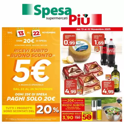 Volantino SpesaPiù Supermercati (valido fino al 26-11)
