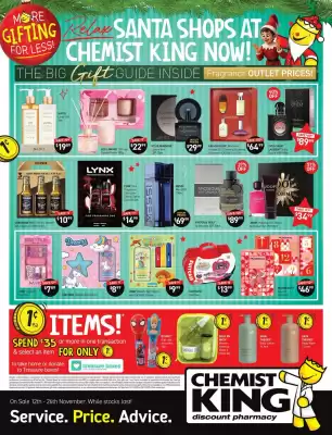 Chemist King catalogue (valid until 26-11)