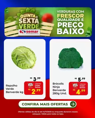Folheto Semar Supermercado (válido até 14-11)