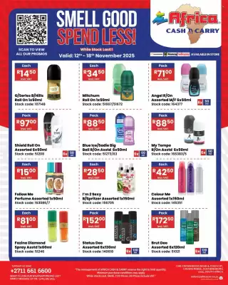 Africa Cash and Carry catalogue (valid until 18-11)