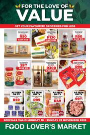 Food Lover's Market catalogue Page 1