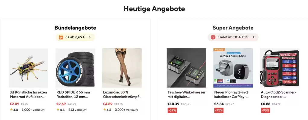 AliExpress Flugblatt (gültig bis 24-11)