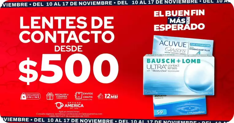 Catálogo Ópticas América (válido hasta 17-11)