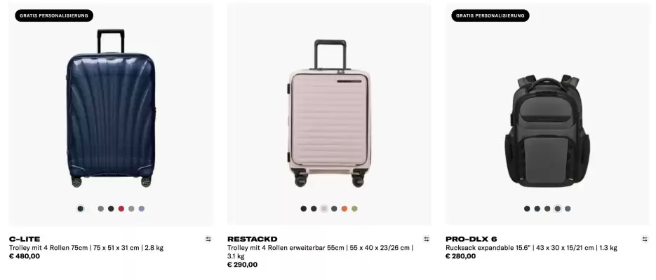 Samsonite Flugblatt (gültig bis 24-11)