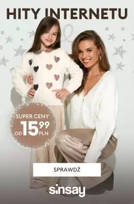 Sinsay gazetka (ważność do 18-11)