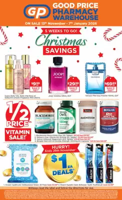 Good Price Pharmacy catalogue (valid until 7-01)