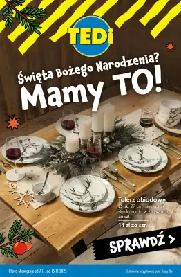 Tedi gazetka (ważność do 15-11)