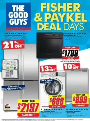 The Good Guys catalogue (valid until 16-11)