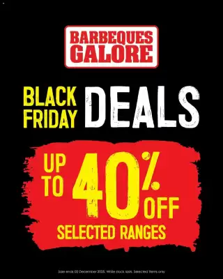 Barbeques Galore catalogue (valid until 2-12)