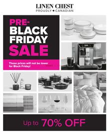 Linen Chest flyer week 46 Page 1