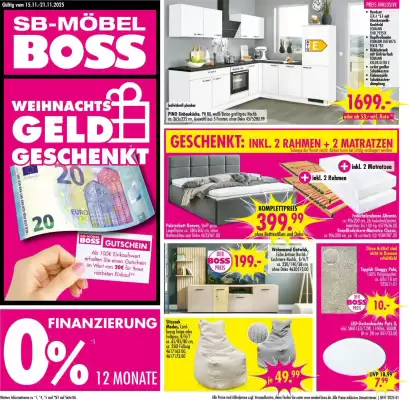 Möbel Boss Prospekt (gültig bis 21-11)