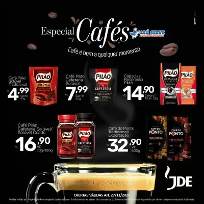 Catálogo Supermercados Jau Serve (válido até 27-11)