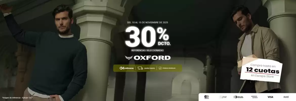 Catálogo Escape (válido hasta 30-11)