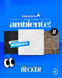 Folheto Lojas Becker Página 1