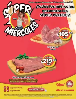 Folleto Super Aki (válido hasta 12-11)
