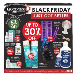 Goodness Me flyer week 46 Page 1