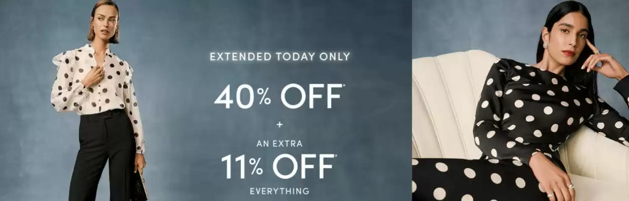 Ann Taylor flyer (valid until 12-11)