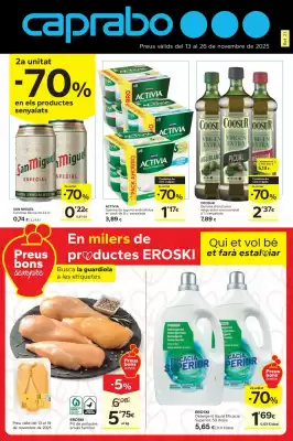 Catálogo Caprabo (válido hasta el 26-11)