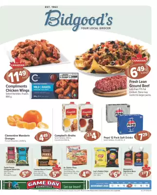 Bidgood's flyer (valid until 19-11)