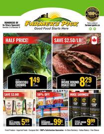 Farmer's Pick flyer week 46 Page 1
