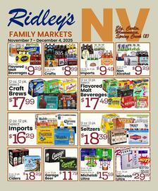 Ridley's Family Markets weekly ad Page 1