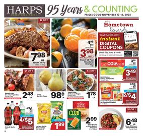 Harp's Market weekly ad week 46 Page 1