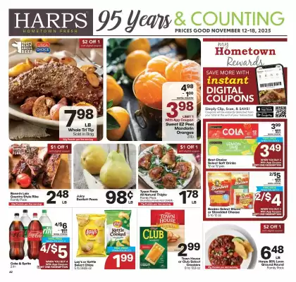 Harp's Market weekly ad (valid until 18-11)