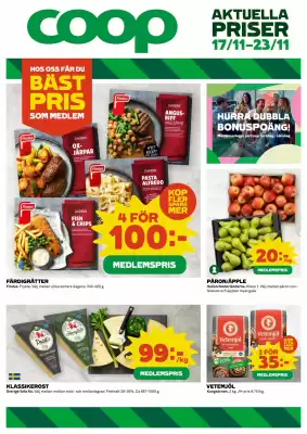 Coop reklamblad (giltig till och med 23-11)