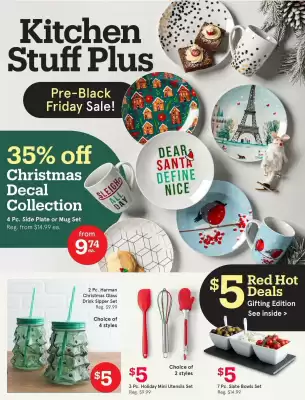 Kitchen Stuff Plus flyer