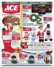 Ace Hardware flyer Page 1