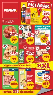 PENNY akciós újság (érvényes eddig: 19-11)