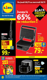 Catalogue Lidl semaine 47 page 1