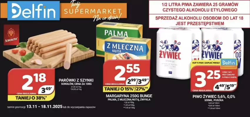 Delfin gazetka (ważność do 18-11)