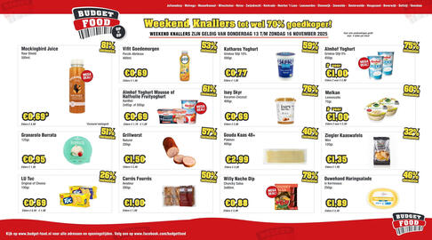 Budget Food folder Pagina 1