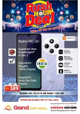 Grand Mall Sharjah catalogue (valid until 13-11)