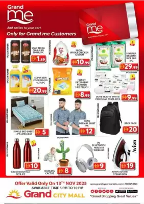 Grand Mall Sharjah catalogue (valid until 13-11)