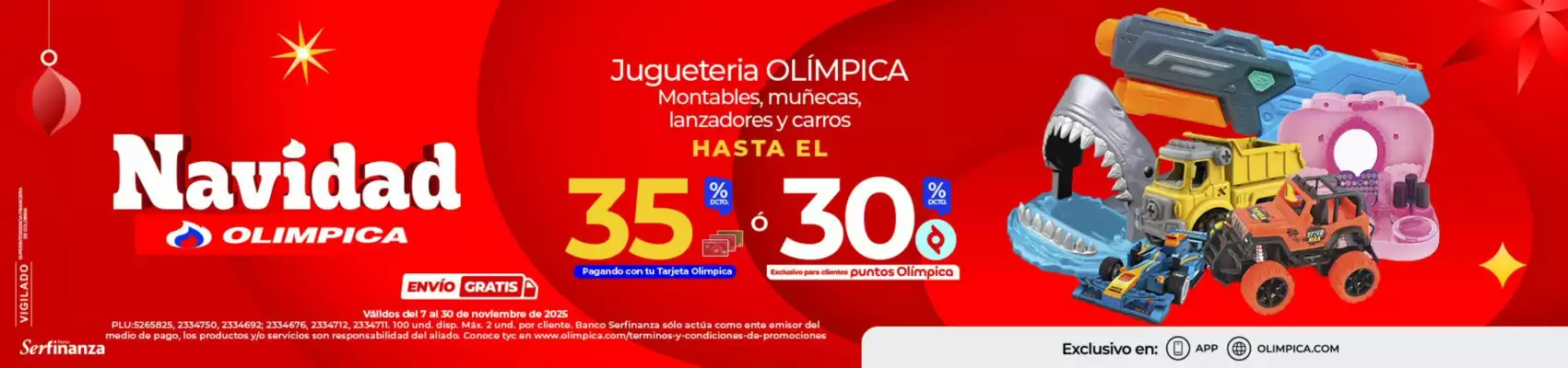 Catálogo Olímpica (válido hasta 30-11)
