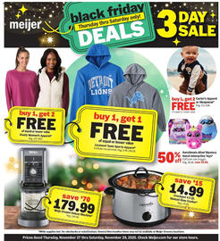 Meijer weekly ad Page 1