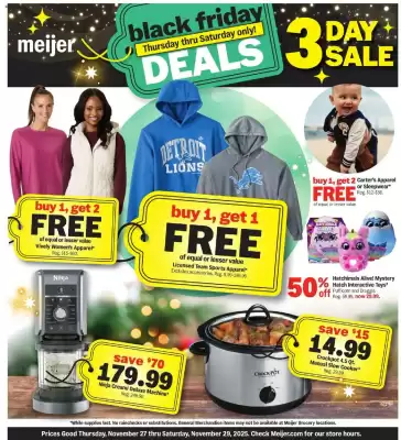 Meijer weekly ad (valid until 29-11)