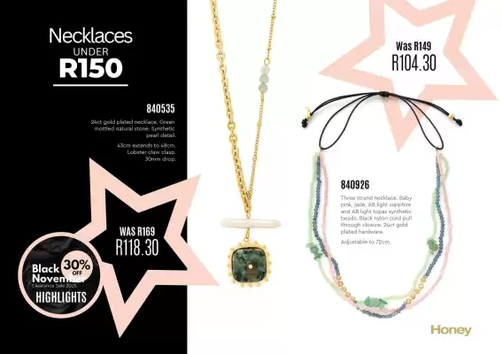 Honey Fashion Accessories catalogue (valid until 19-11)