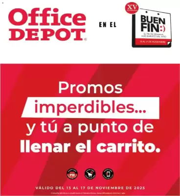 Catálogo Office Depot (válido hasta 18-11)