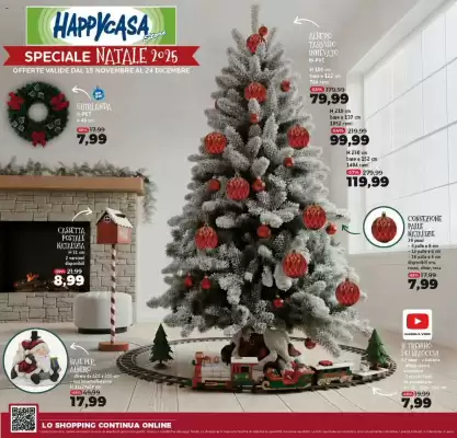 Volantino Happy Casa (valido fino al 24-12)
