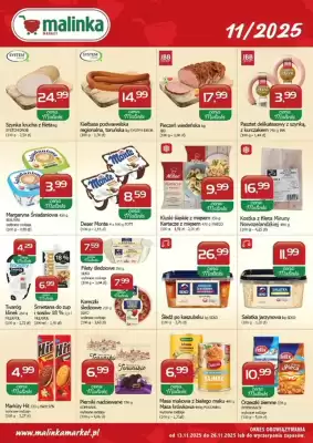 Malinka Market gazetka (ważność do 26-11)