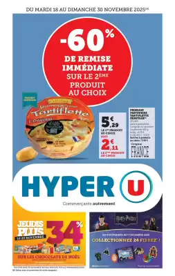 Catalogue Hyper U (valable jusqu'au 30-11)