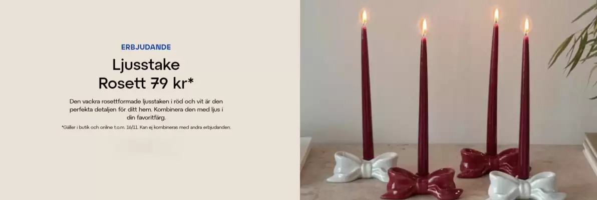 Lagerhaus reklamblad (giltig till och med 16-11)